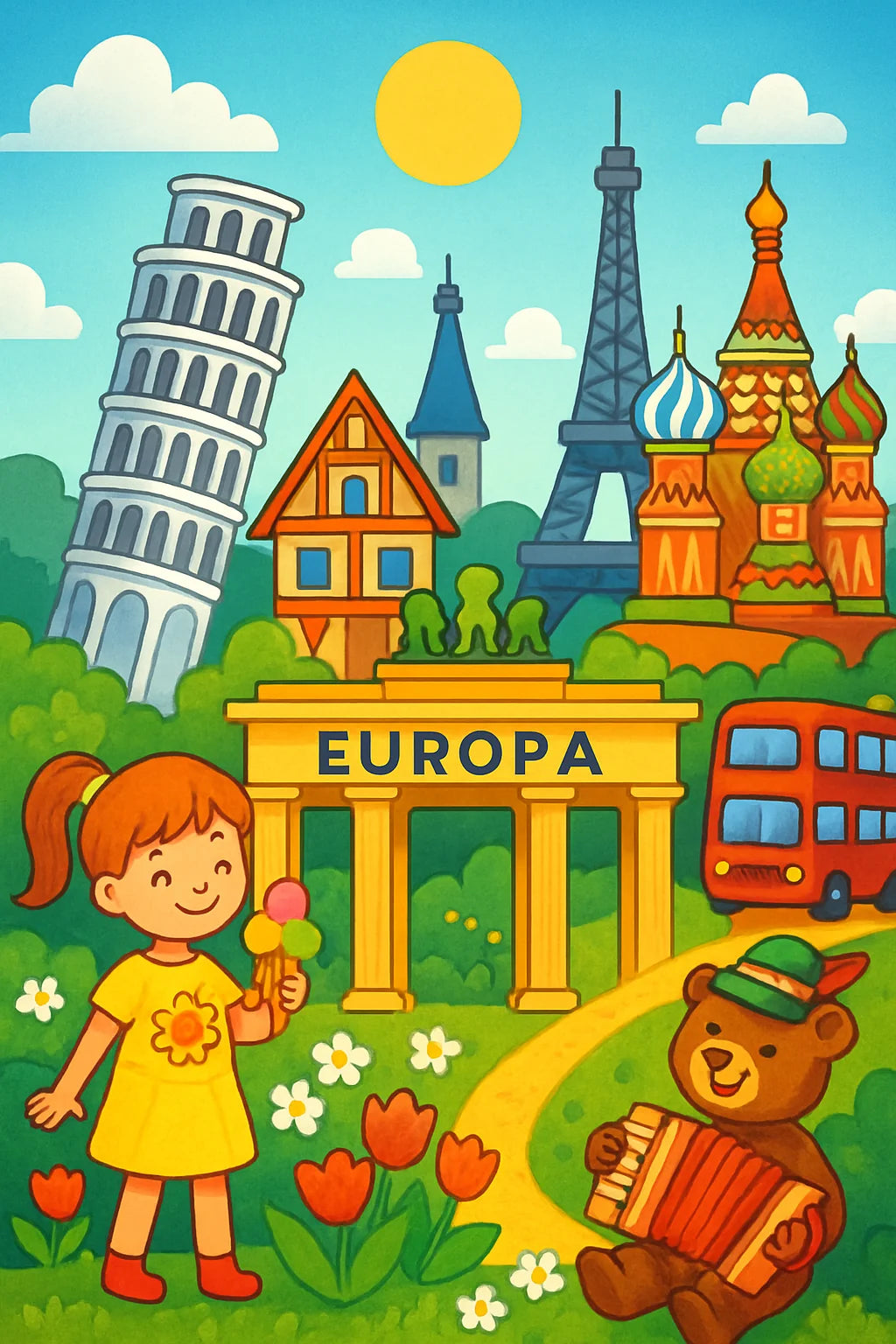 Europa Malbuch