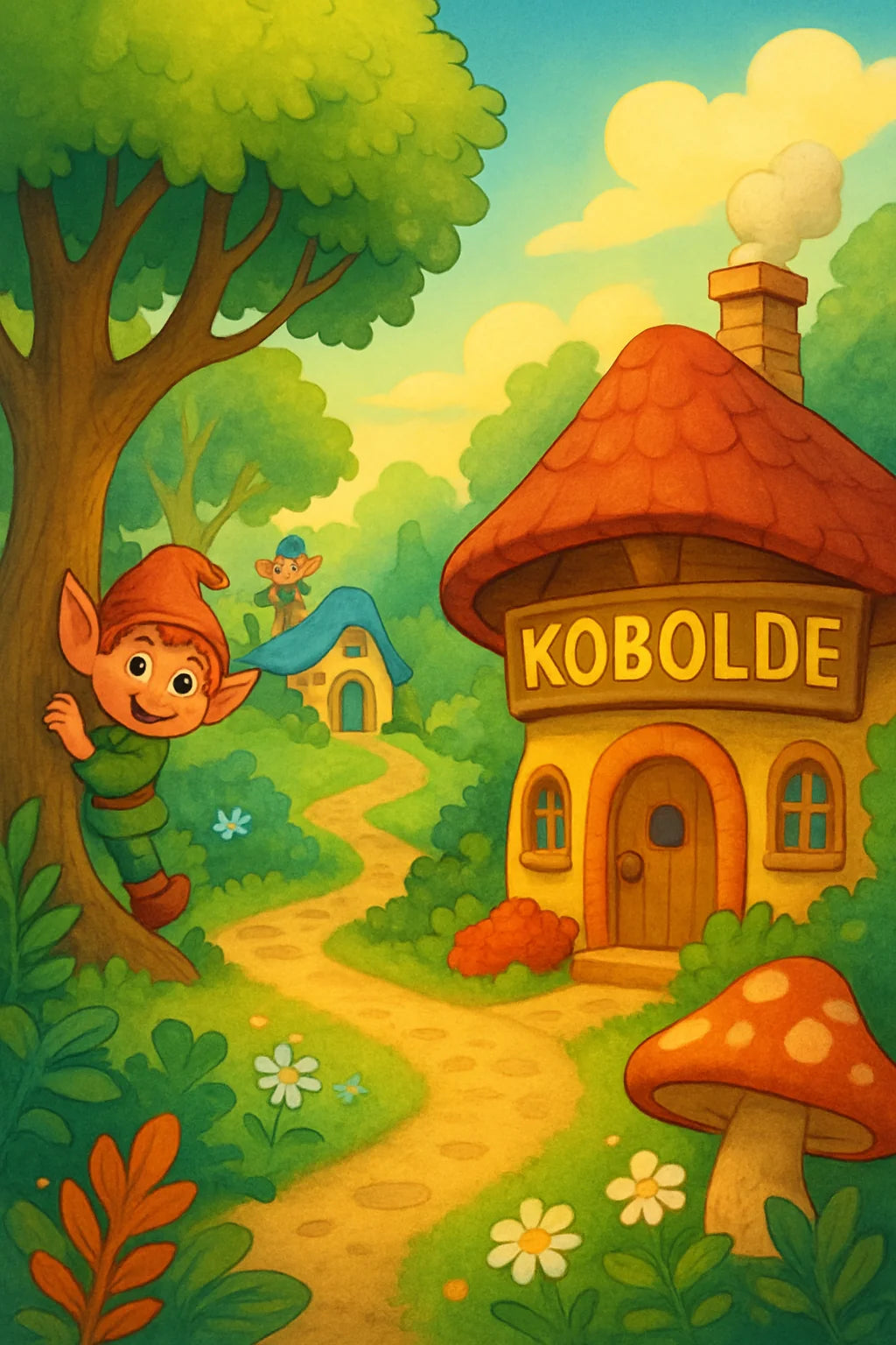 Kobolde Malbuch