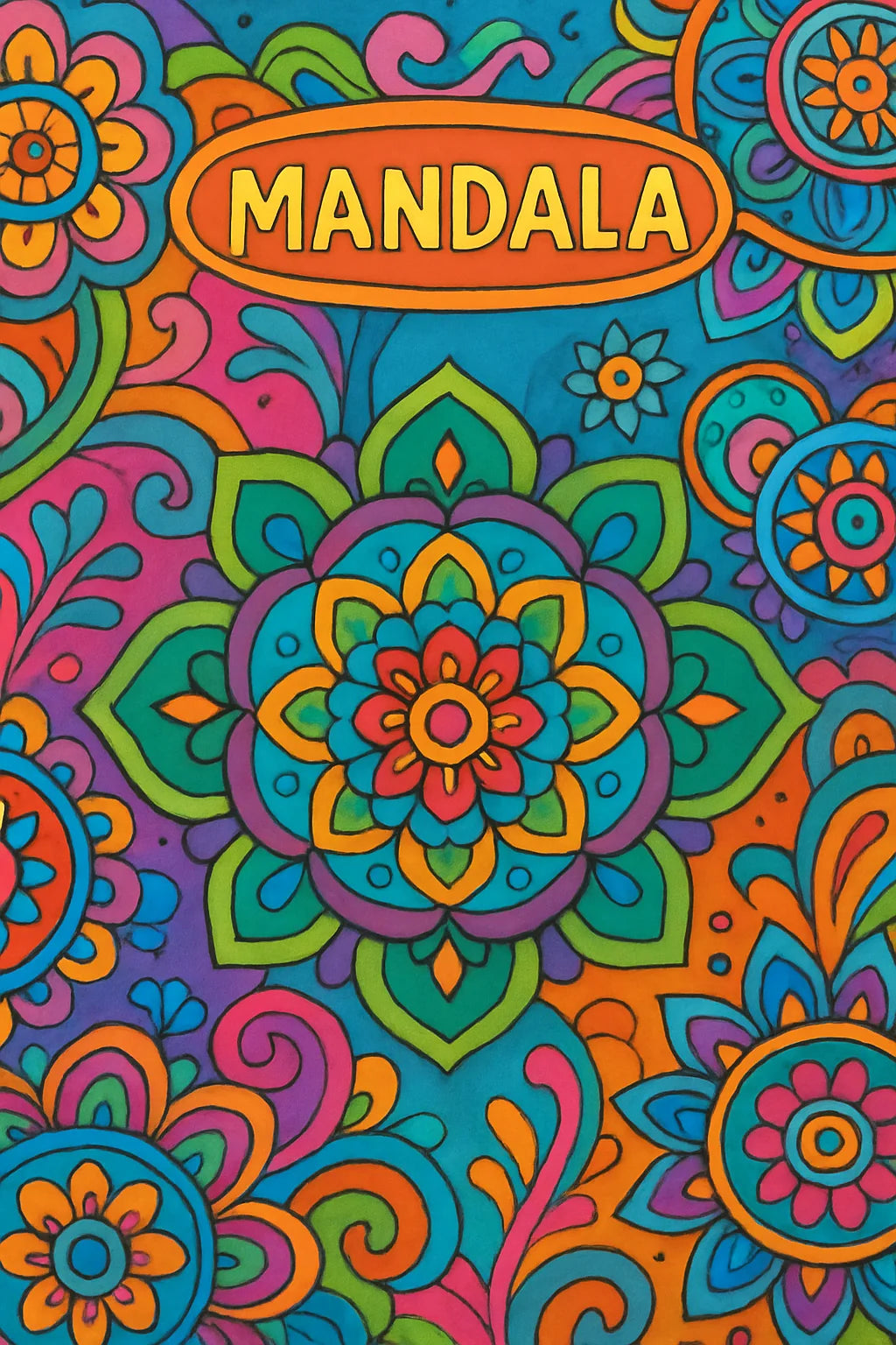 Mandala Malbuch