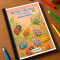 Freundebuch Ladybug mockup