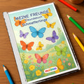 Freundebuch Butterflies mockup