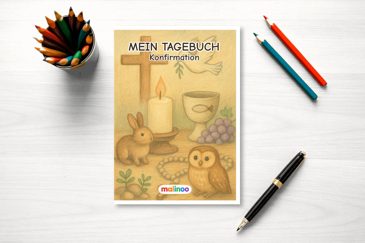 Tagebuch Christian-Confirmation Medium