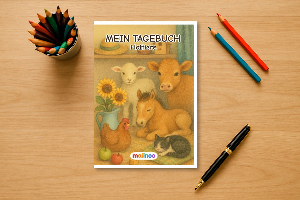 Tagebuch Farm Animals Low