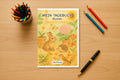 Tagebuch Flowers Medium mockup schreibtisch flowers