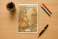 Tagebuch Giraffes Activity Low mockup schreibtisch giraffes activity