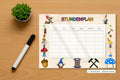 brownie Stundenplan mockup
