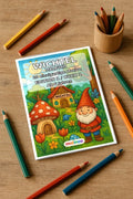 Wichtel Geschenkset – Malbuch, Rätselbuch & Tagebuch – 10 % gespart – Malbuch