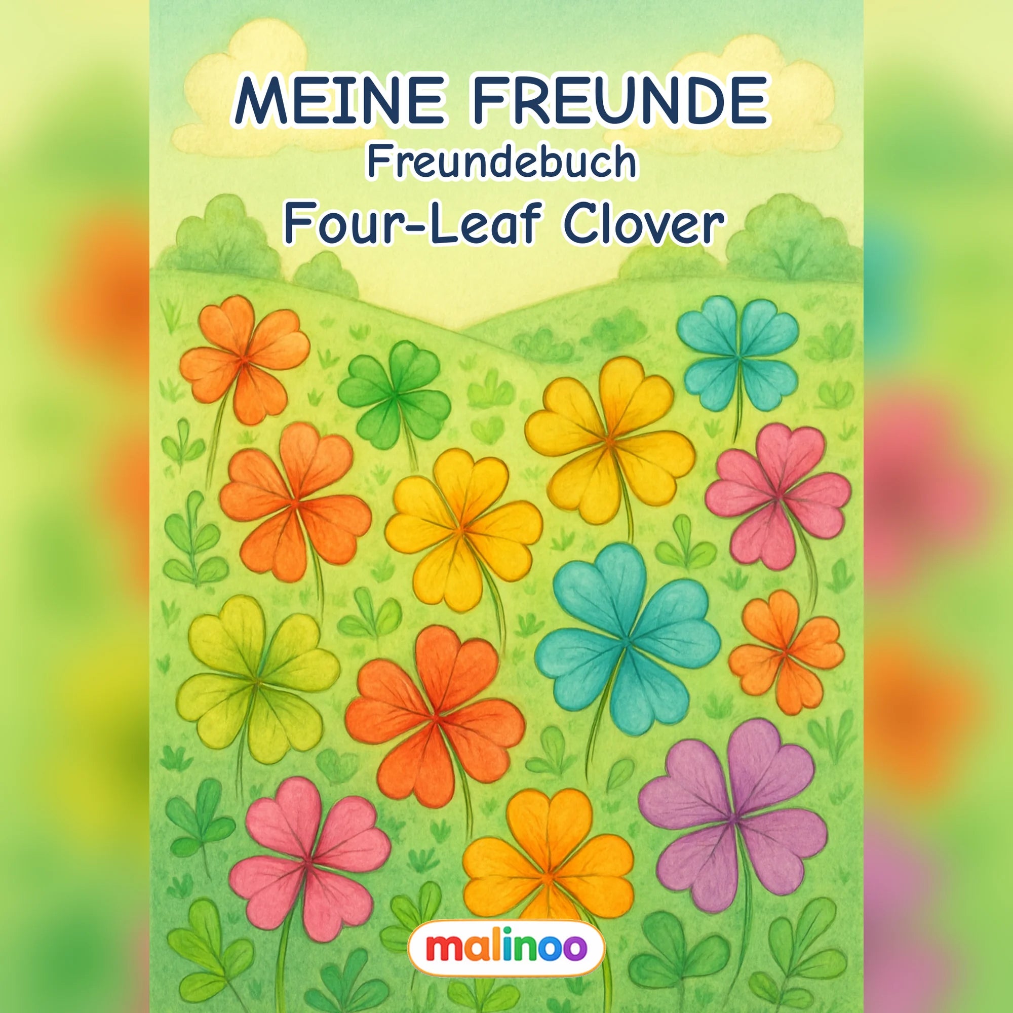 Freundebuch Four-Leaf Clover cover