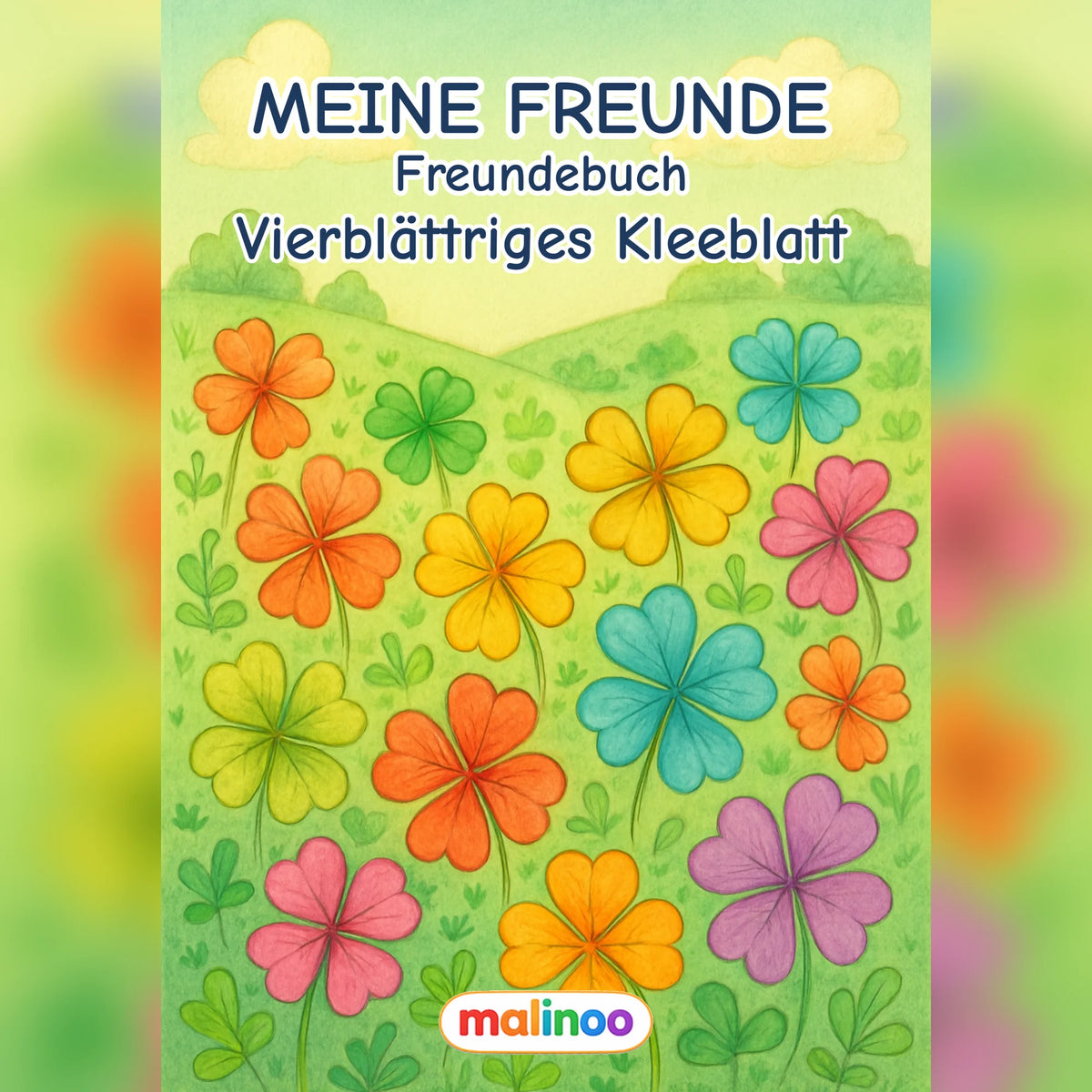 Freundebuch Four-Leaf Clover