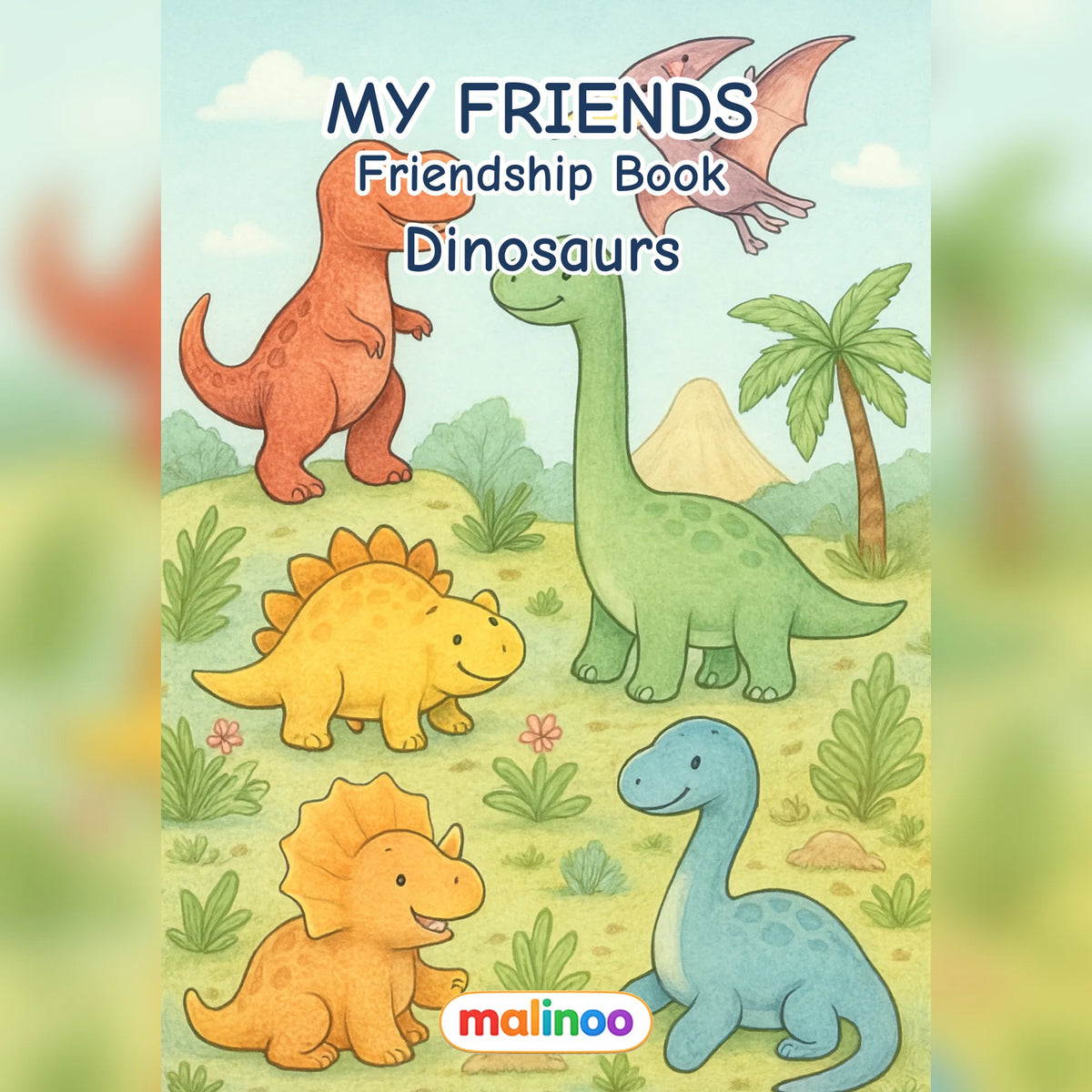 Friendship Book Dinosaur
