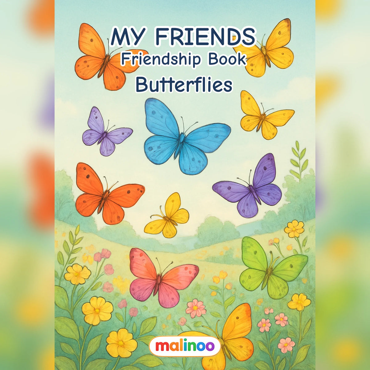 Friendship Book Butterflies