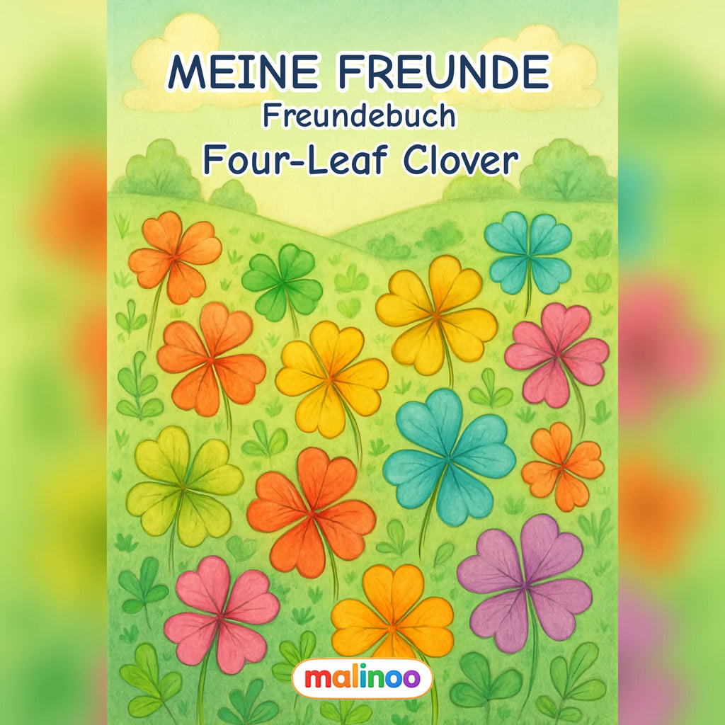 Freundebuch Four-Leaf Clover cover