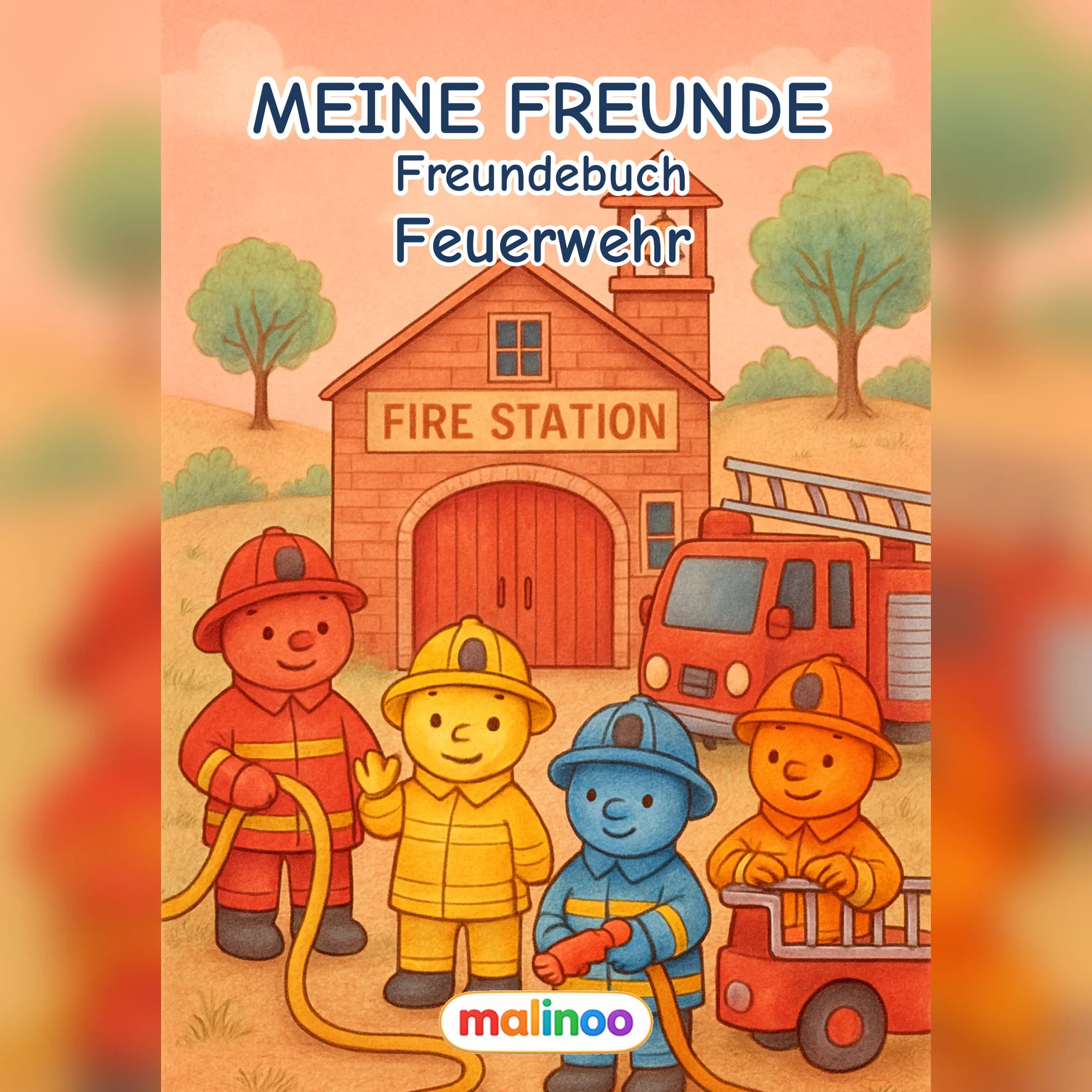 Freundebuch Fire Department cover