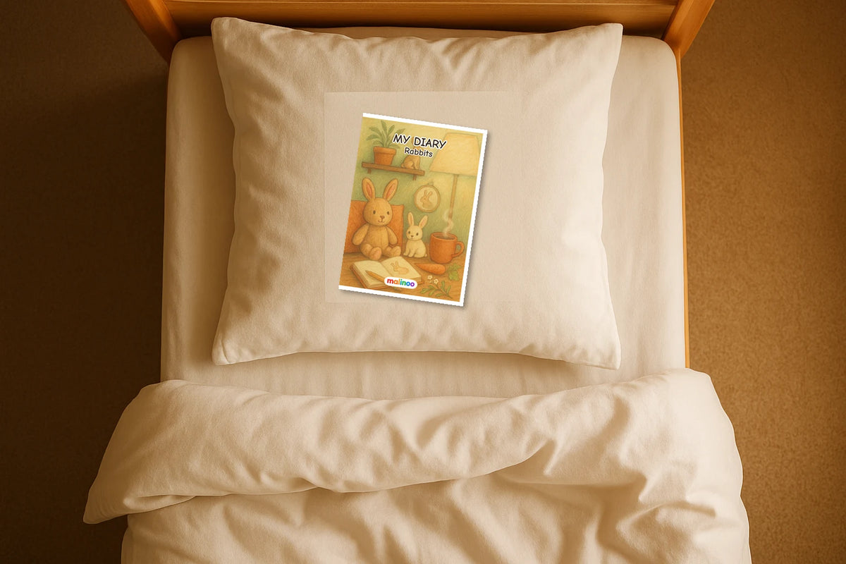 Tagebuch Rabbit Low mockup bett rabbit en