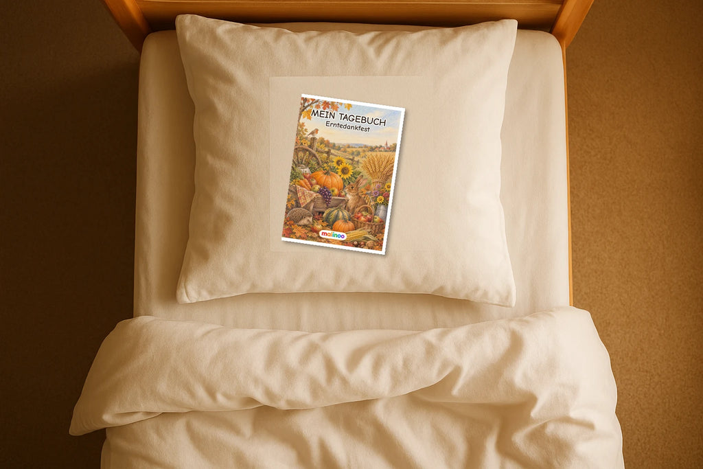 Tagebuch Thanksgiving Low mockup bett thanksgiving