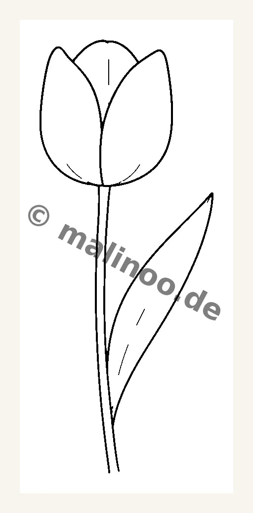 Stickvorlage Blumen 3