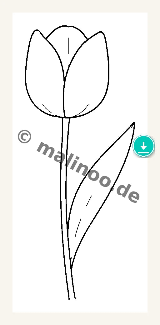 Stickvorlage Blumen 3