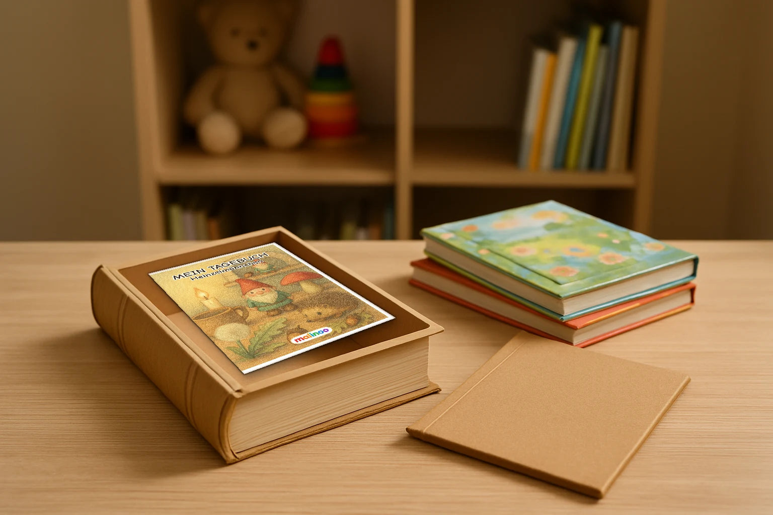 Tagebuch Brownie Medium mockup versteckbox brownie