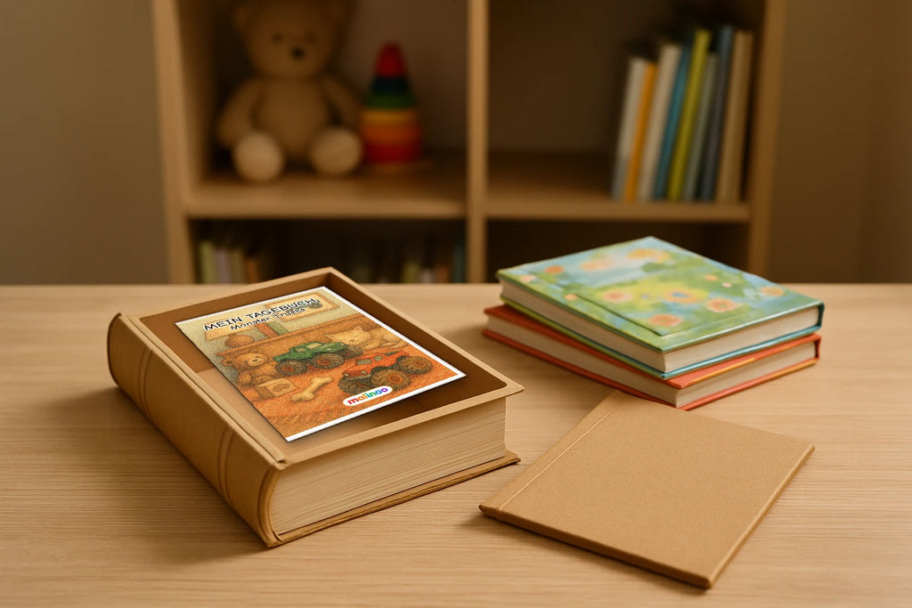 Tagebuch Monster Trucks Activity Medium mockup versteckbox monster trucks activity