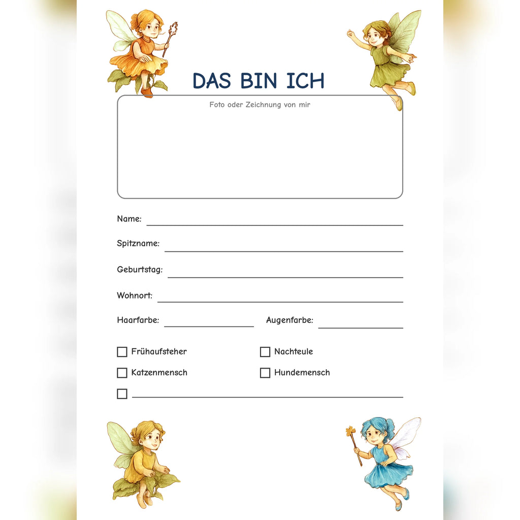 Freundebuch Fairies