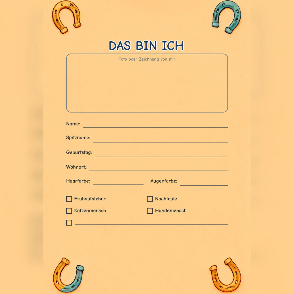 Freundebuch Horseshoe preview