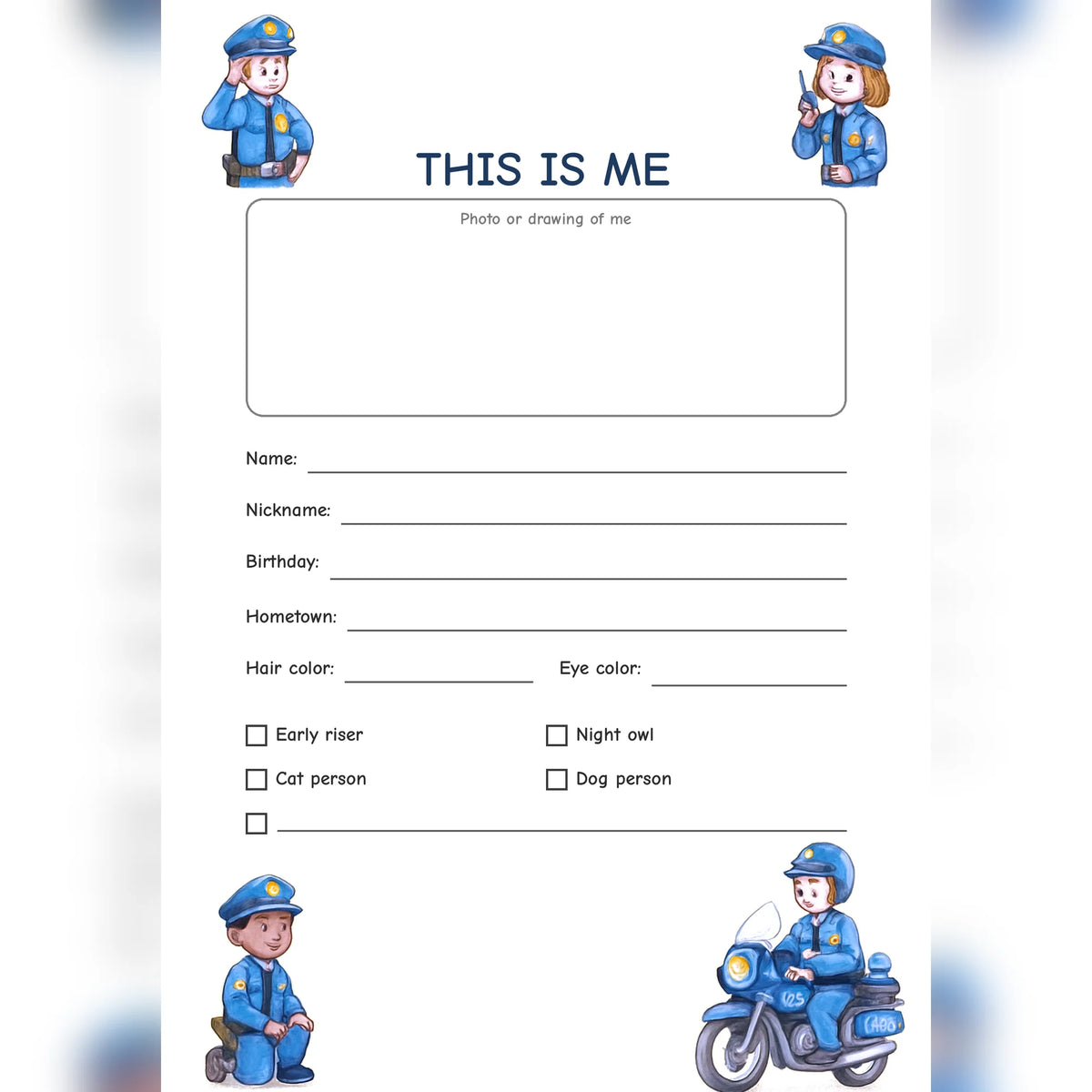 Friendship Book Police