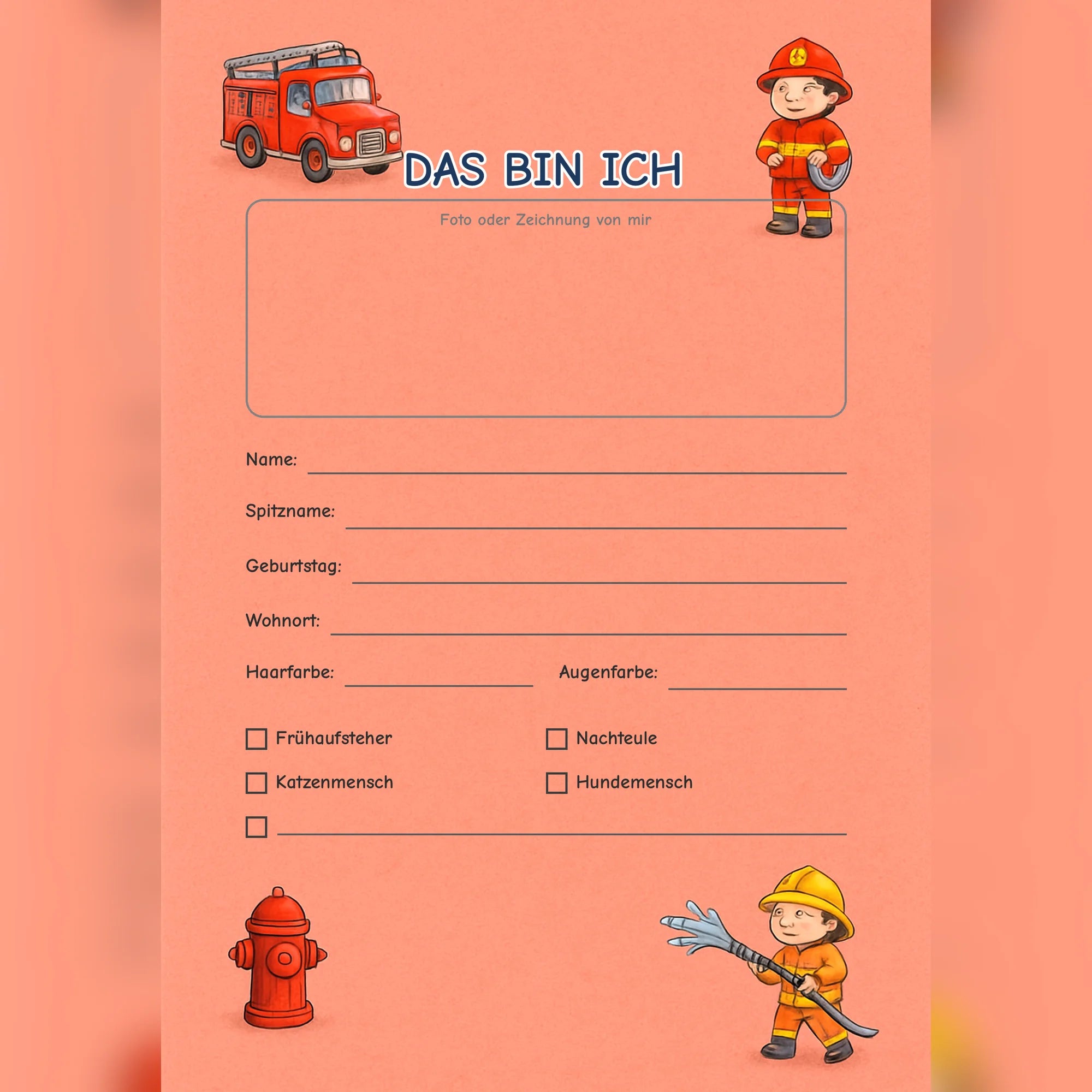Freundebuch Fire Department preview