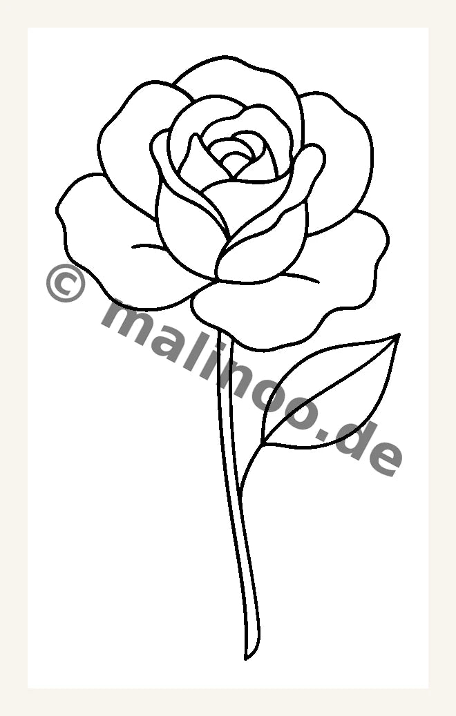 Stickvorlage Blumen 4