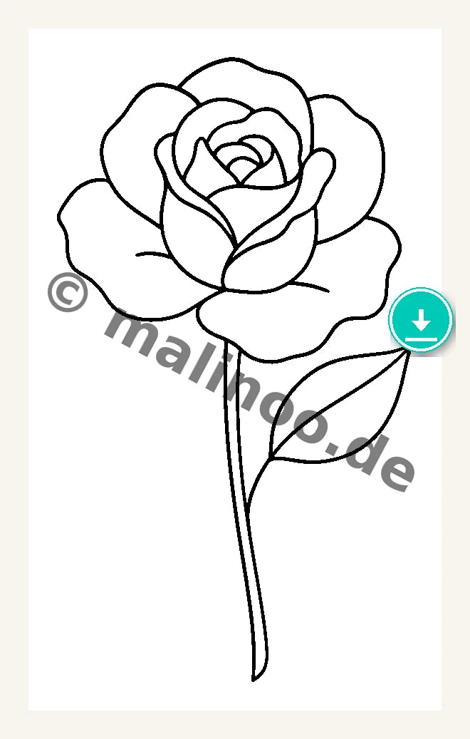 Stickvorlage Blumen 4
