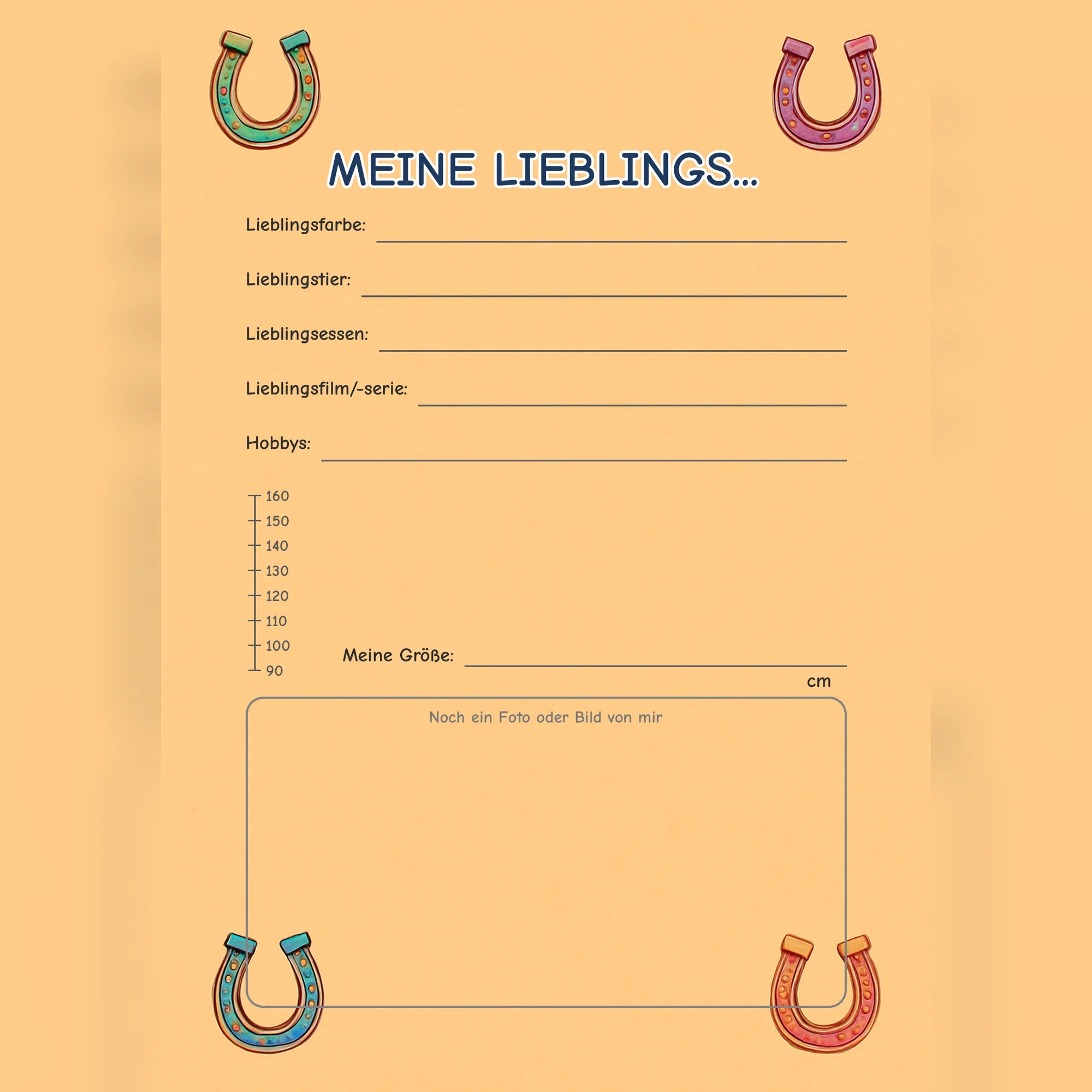 Freundebuch Horseshoe preview