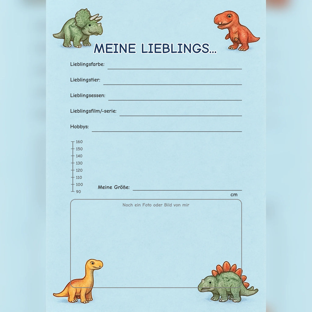 Freundebuch Dinosaur preview