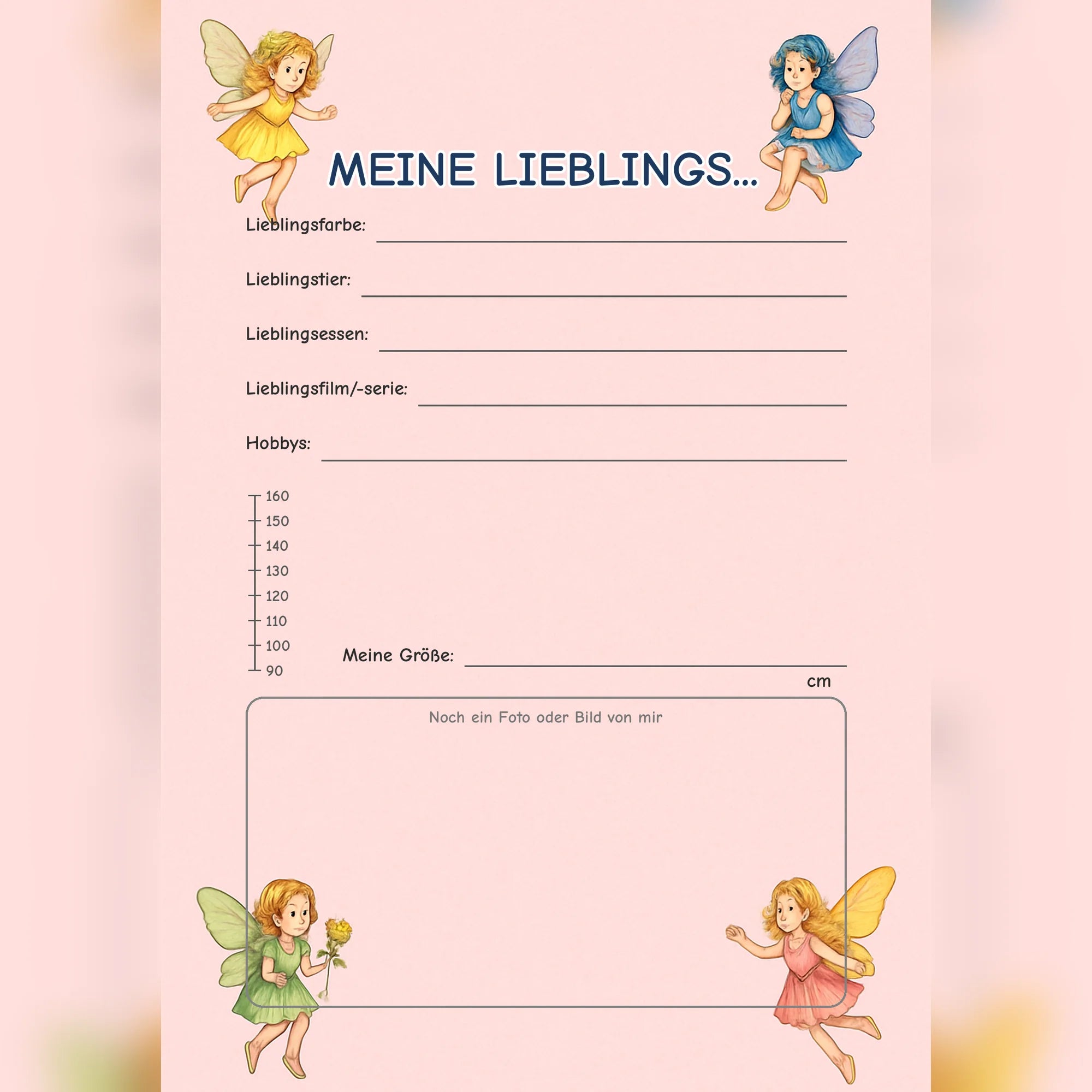 Freundebuch Fairies preview