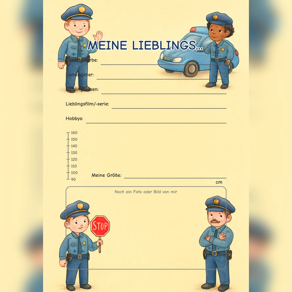Freundebuch Police preview