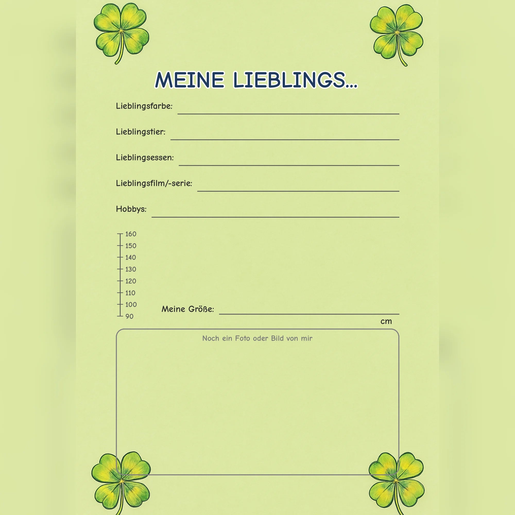 Freundebuch Four-Leaf Clover preview