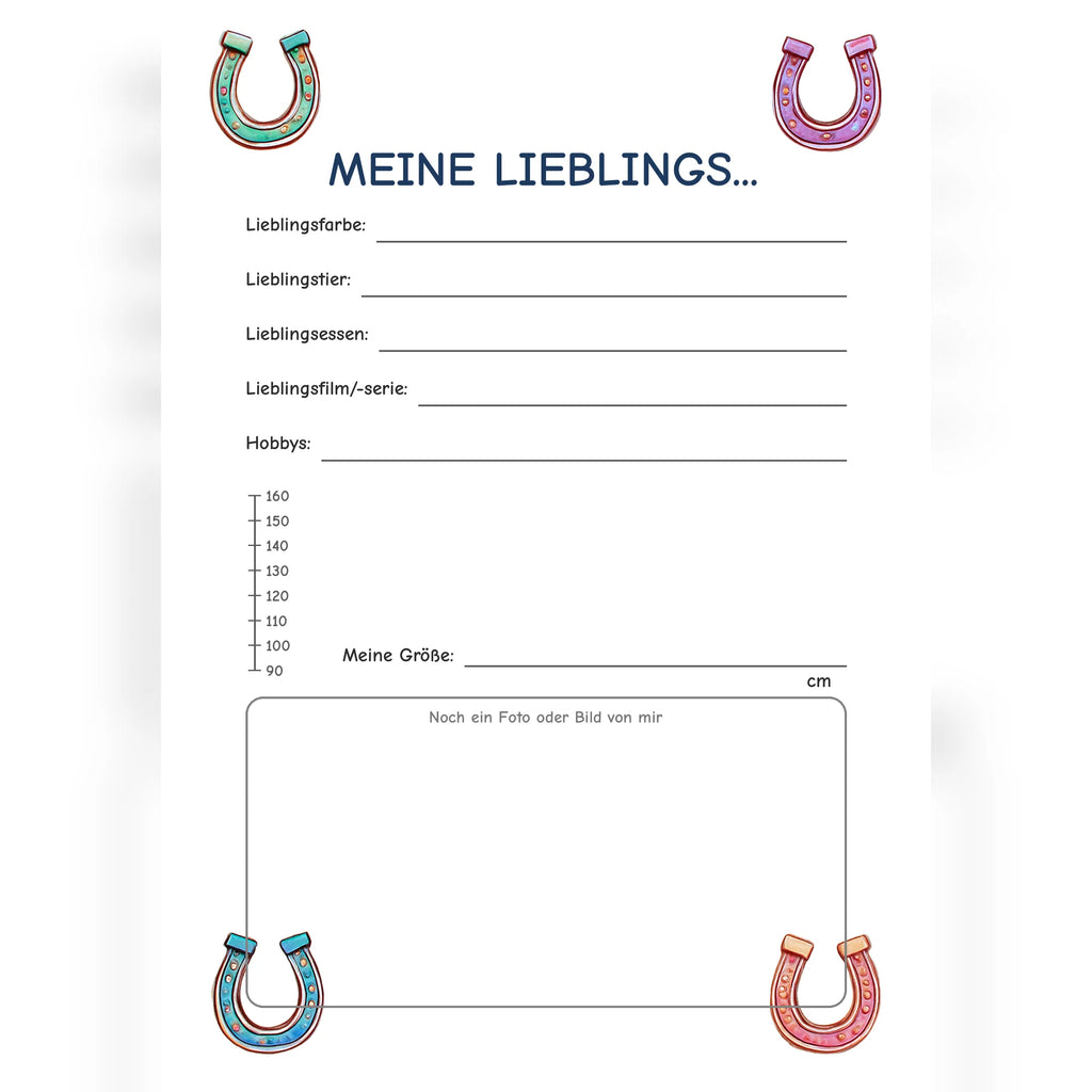 Freundebuch Horseshoe