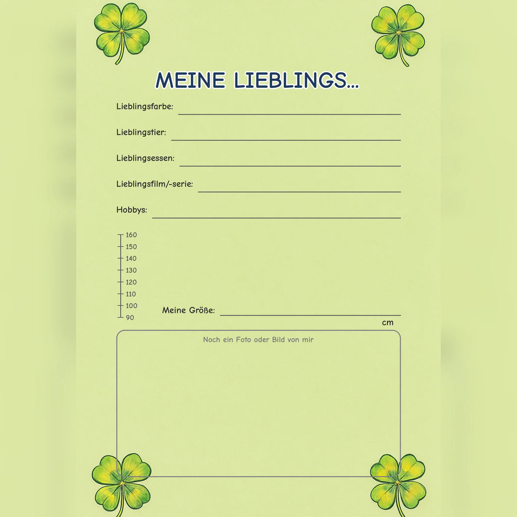 Freundebuch Four-Leaf Clover preview