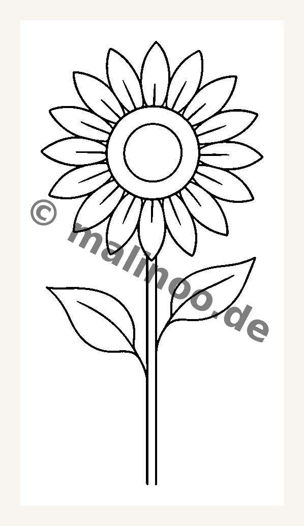 Stickvorlage Blumen 5