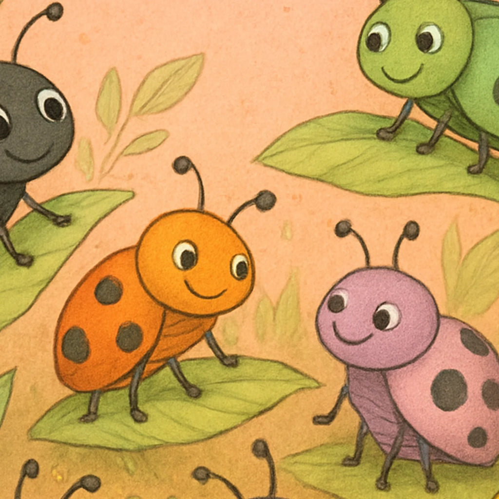 Freundebuch Ladybug detail falter