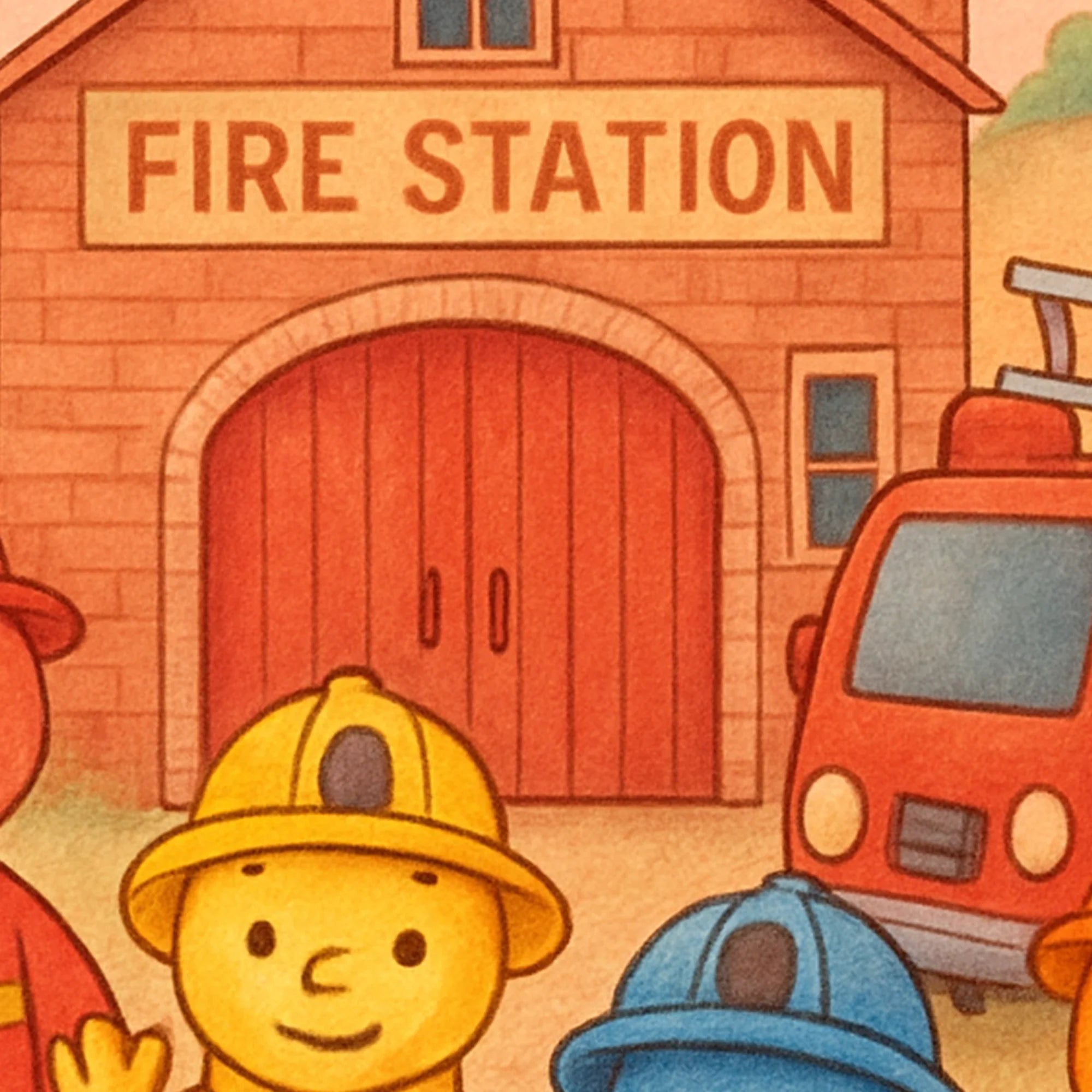 Freundebuch Fire Department detail falter