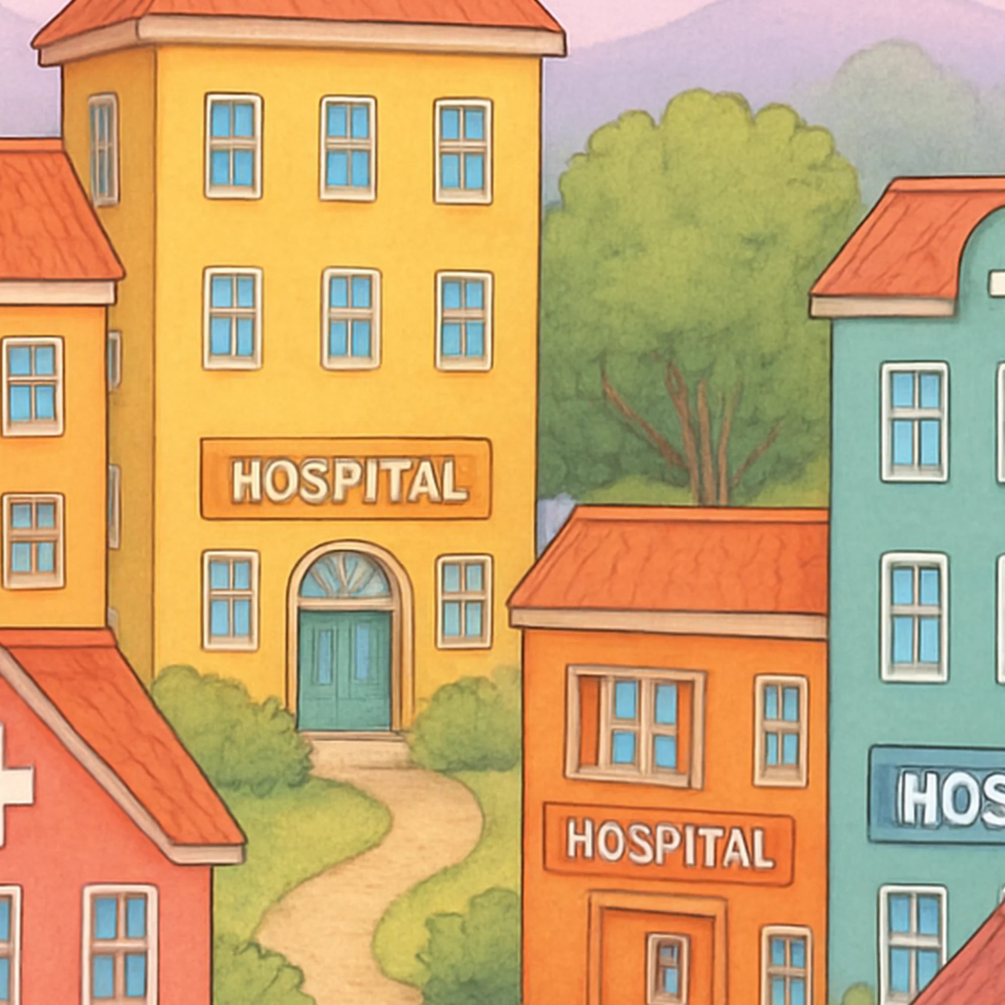 Freundebuch Hospital detail falter