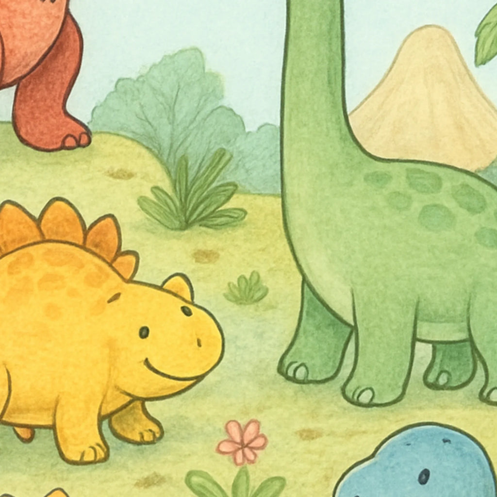 Freundebuch Dinosaur detail falter