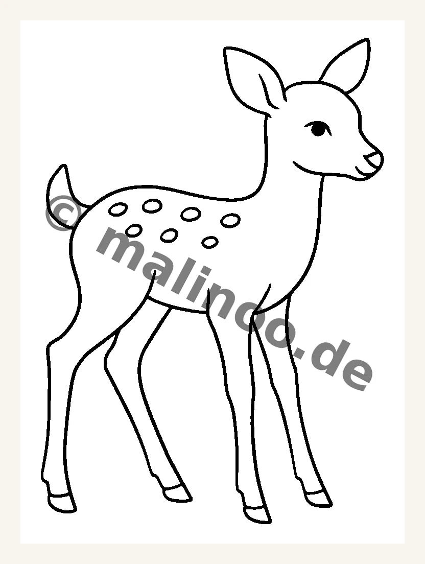 Stickvorlage Waldtiere 7