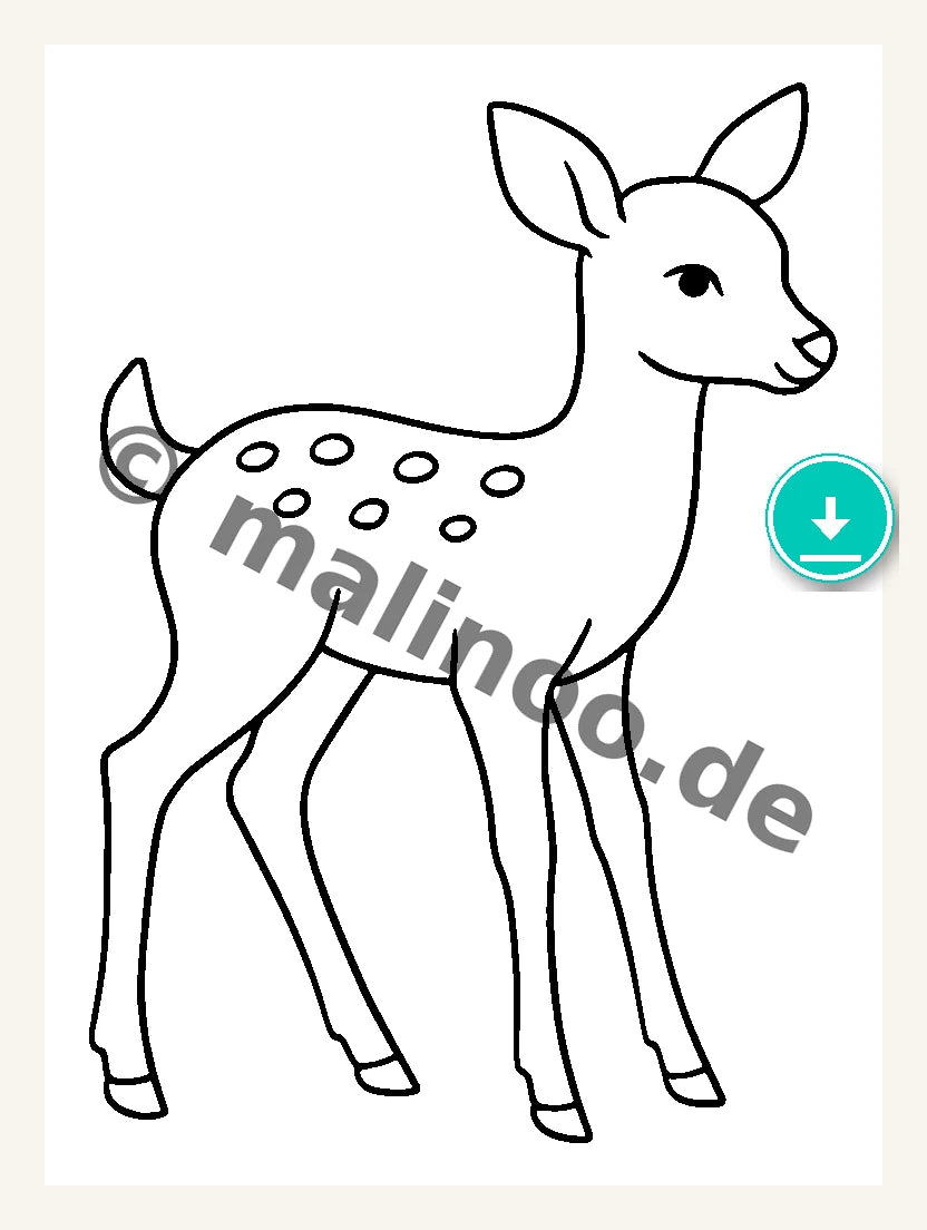 Stickvorlage Waldtiere 7