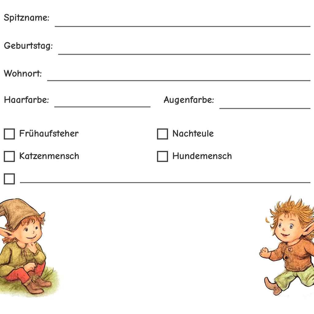 Freundebuch Brownie