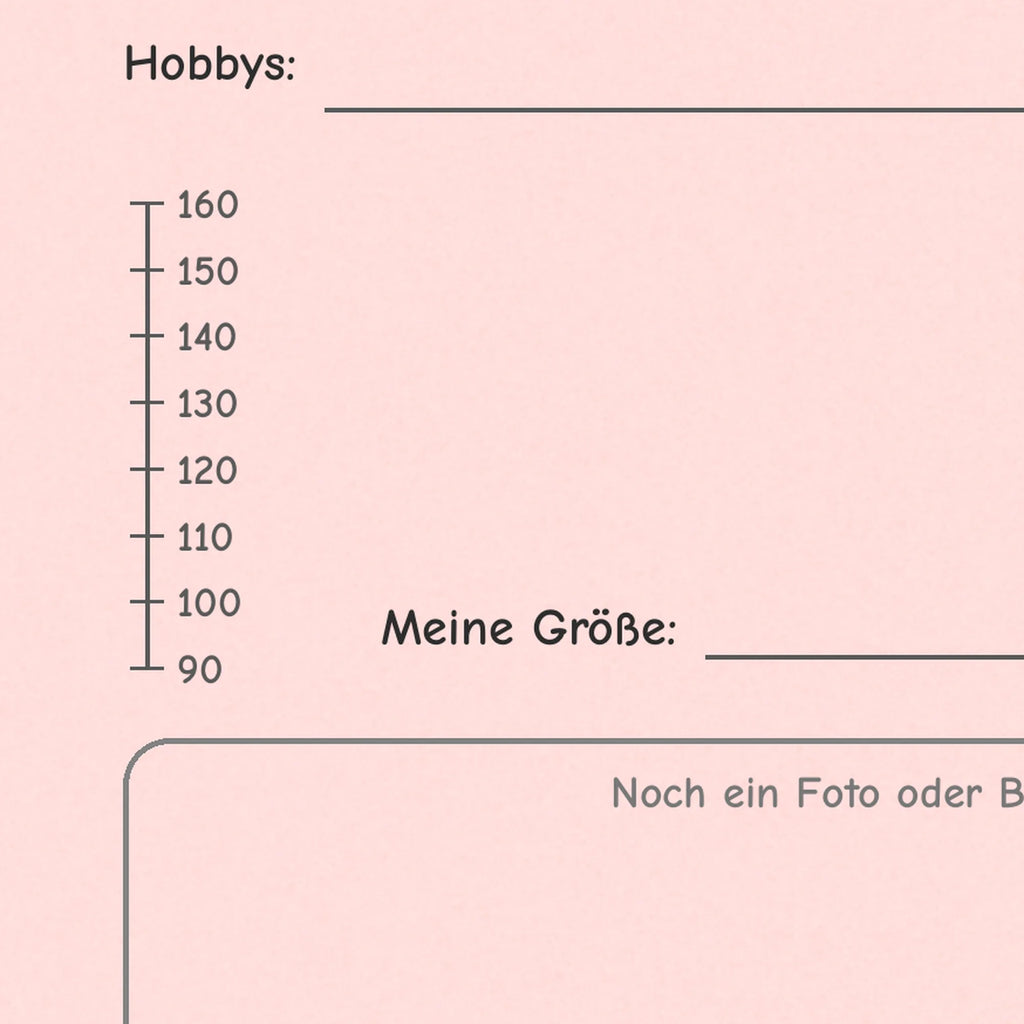 Freundebuch Fairies detail groessenmesser