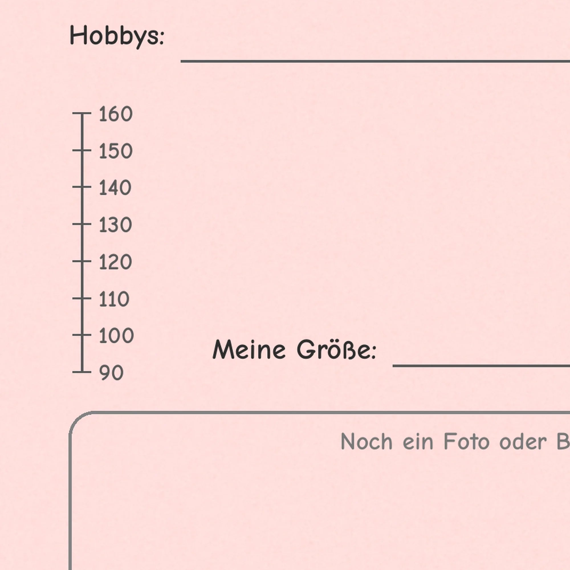 Freundebuch Fairies detail groessenmesser