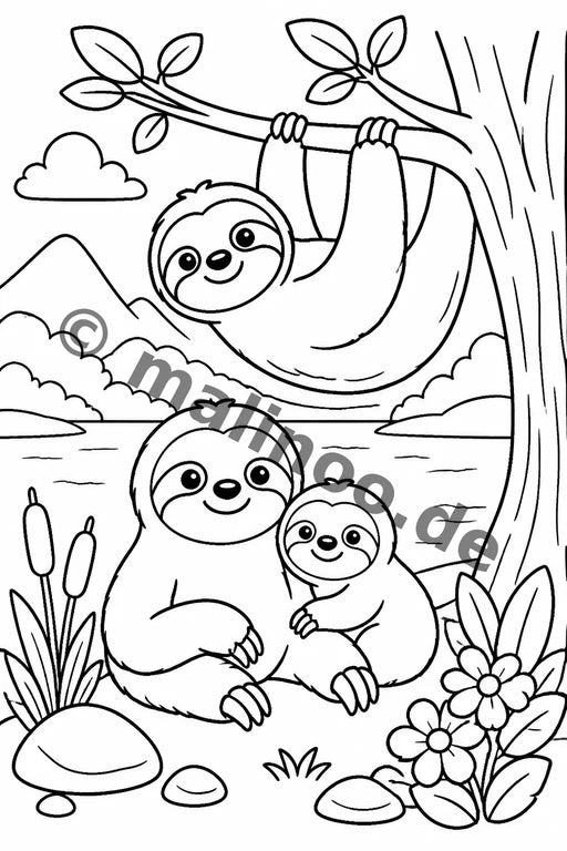 Faultiere – Bild 8