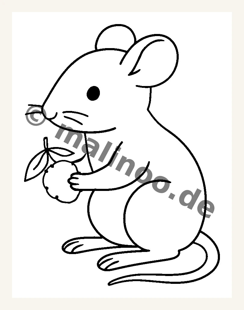 Stickvorlage Waldtiere 9