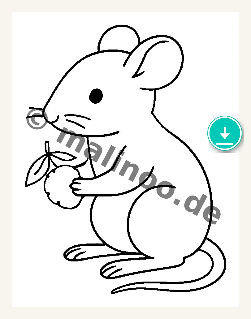 Stickvorlage Waldtiere 9
