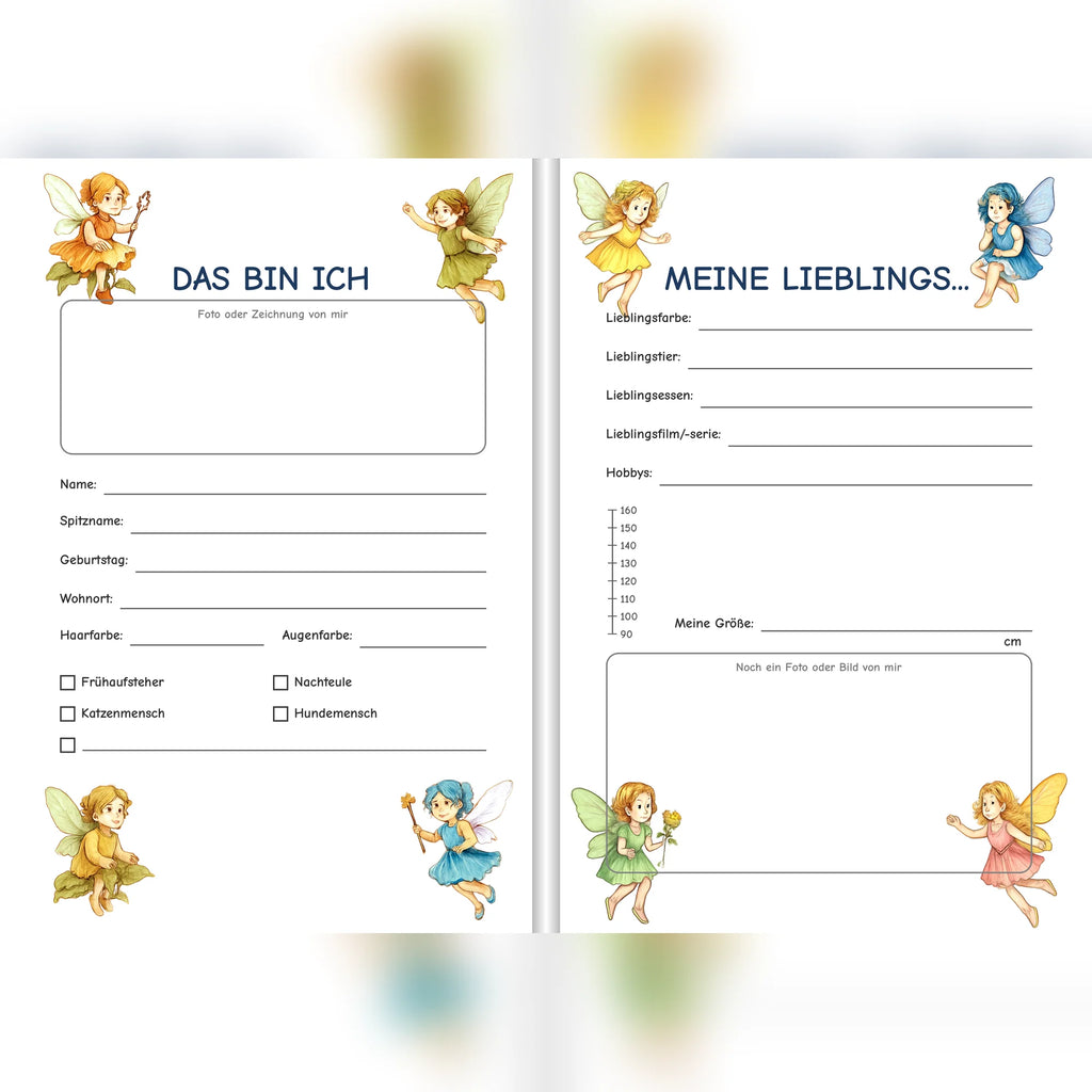 Freundebuch Fairies